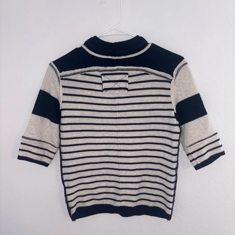 FREE PEOPLE Raleigh Tee Navy XS